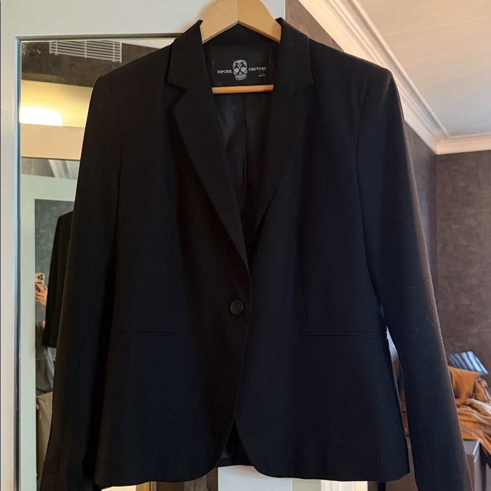 Hipchik Couture Black Blazer View 2
